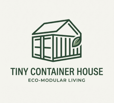 Tiny Container House - Eco-Modular Living Logo