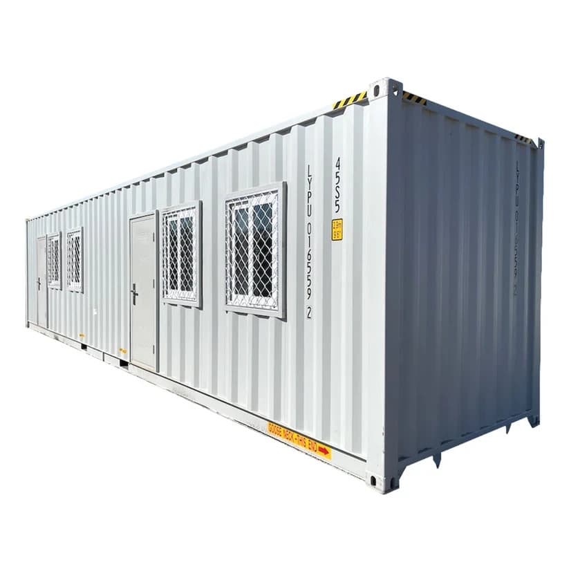 40ft Container House 2 Bedrooms 2 Bathrooms Prefab Tiny Home Portable Living thumbnail 3