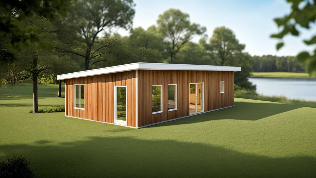 Tiny House Kit, Exterior Building Envelope Made With Structural Insulated Panels thumbnail 6